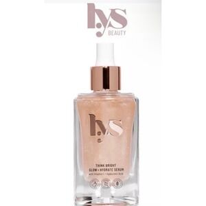 LYS Beauty THINK BRIGHT Glow + Hydrate Serum 1 oz / 30 ml NIB